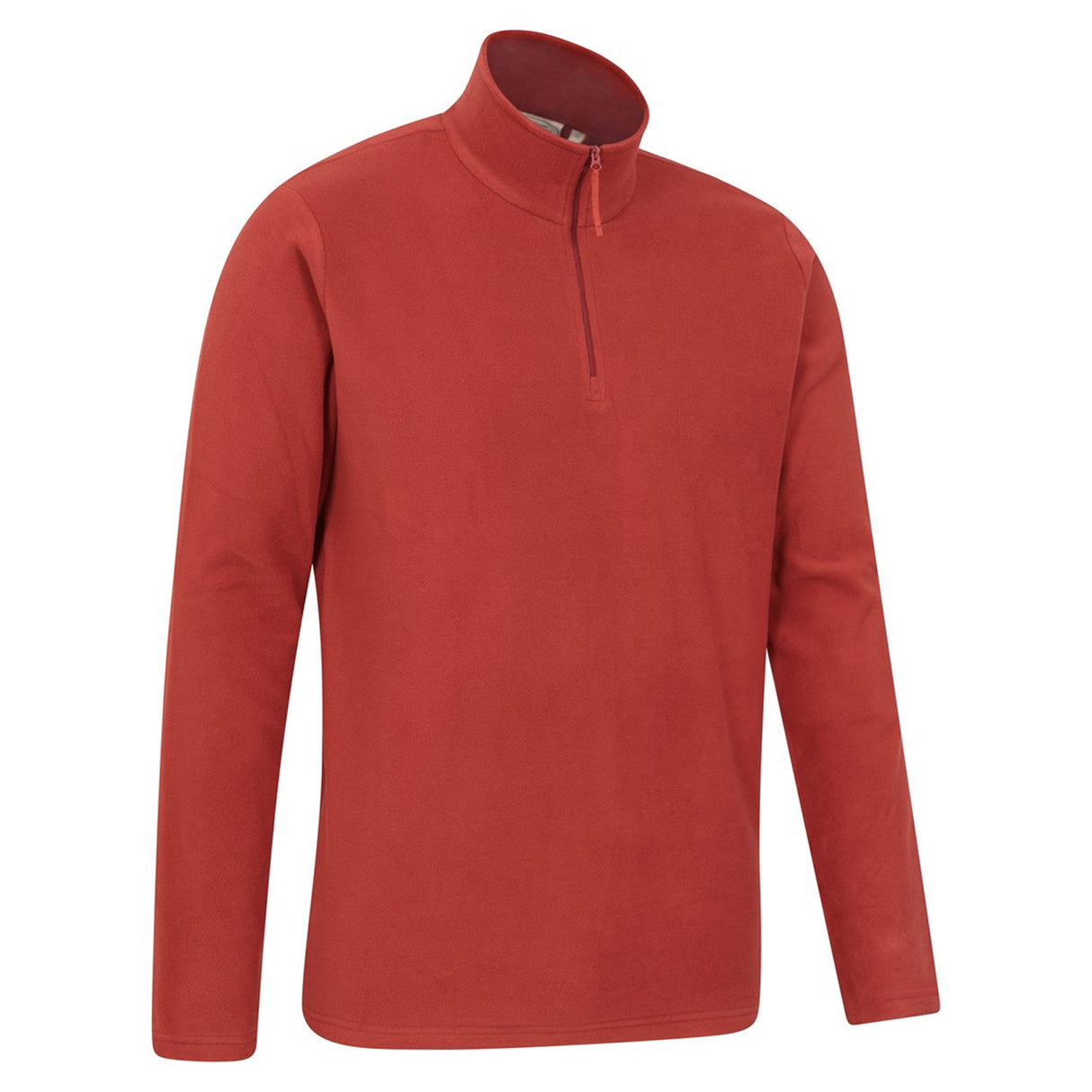 Mountain Warehouse Mens Camber II Half Zip Fleece Red