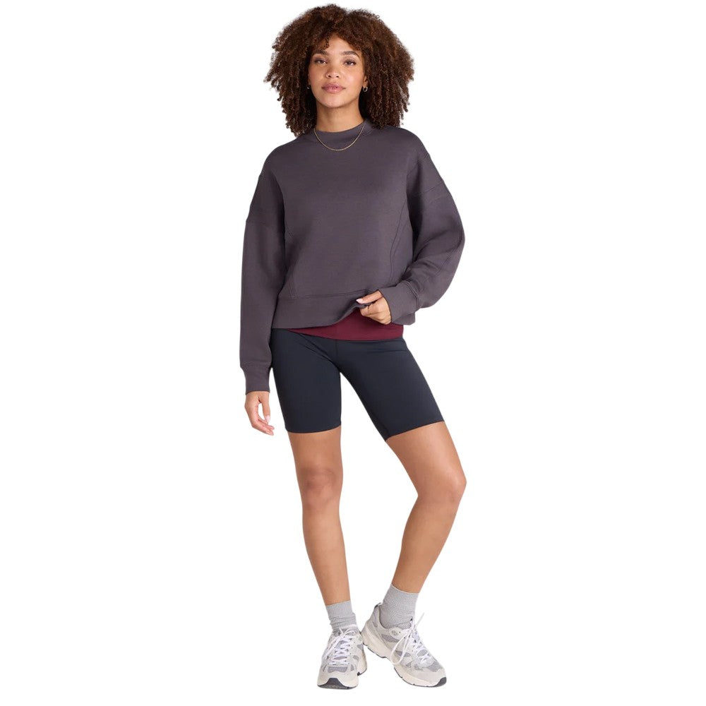 Animal Womens Active Crop Sweatshirt Taupe