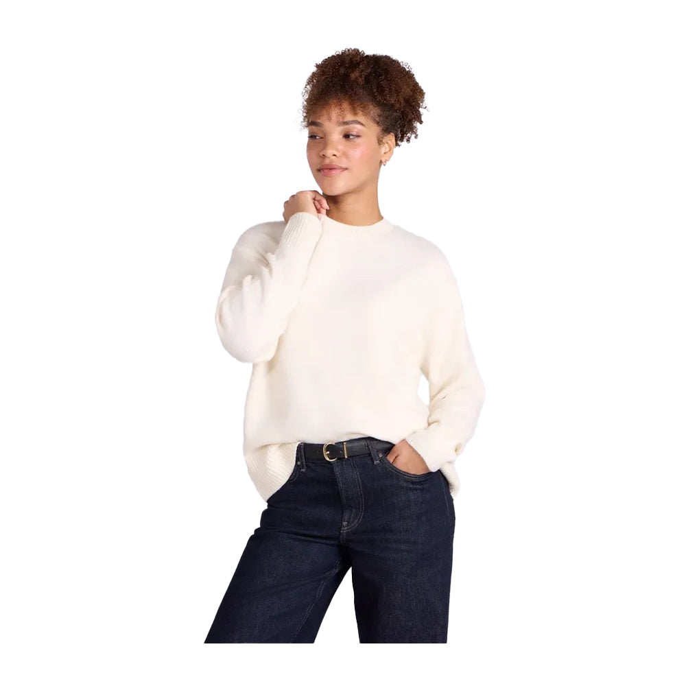 Animal Womens Fluffy Jumper Light Beige