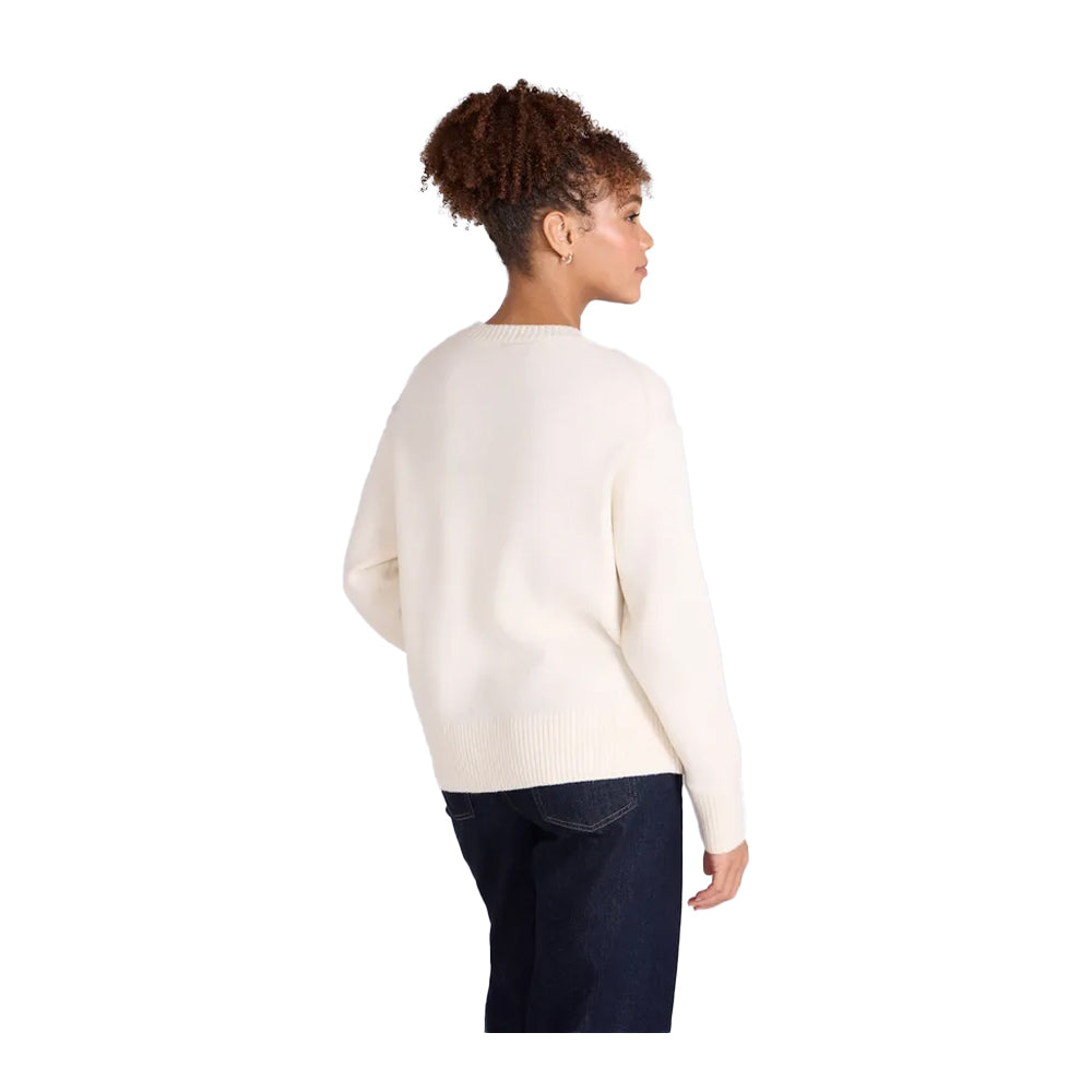 Animal Womens Fluffy Jumper Light Beige