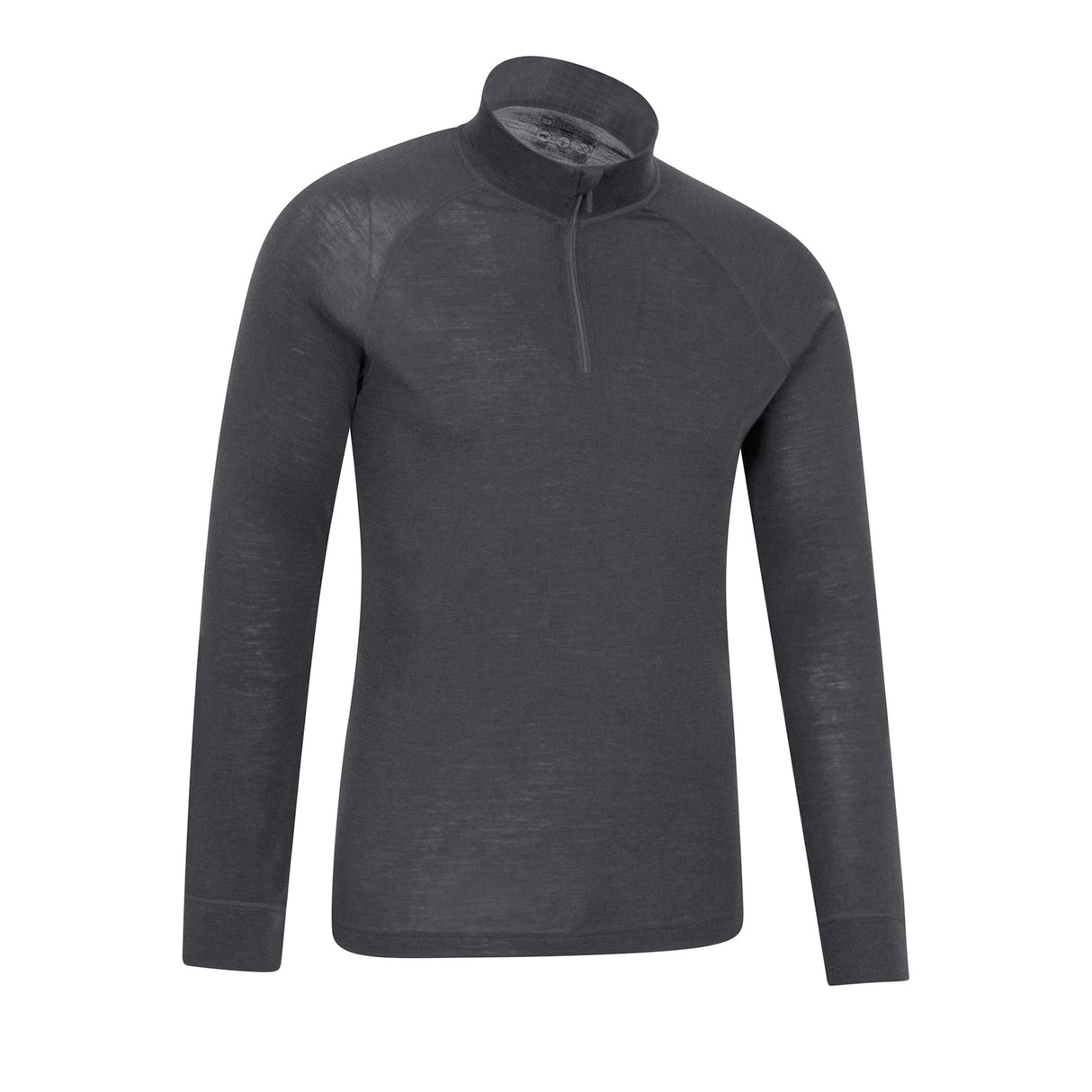 Mountain Warehouse Mens Merino II Base Layer Top Grey