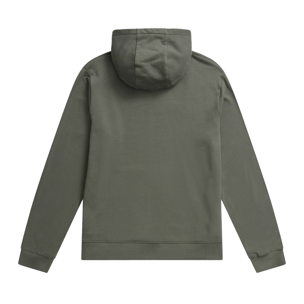 Animal Mens Driver Logo Organic Hoodie Khaki Green