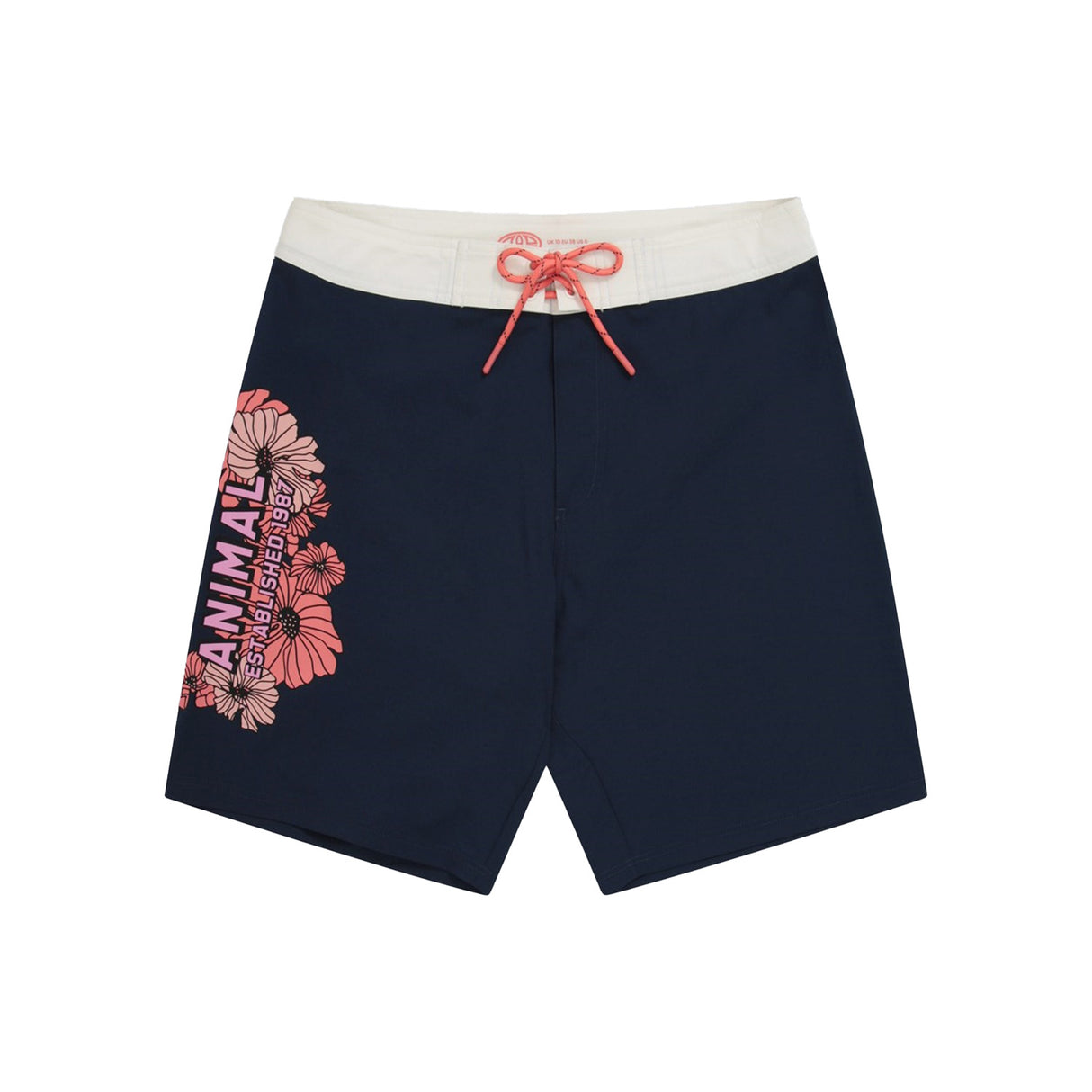 Animal Womens Nora Classic Boardshorts Dark Blue