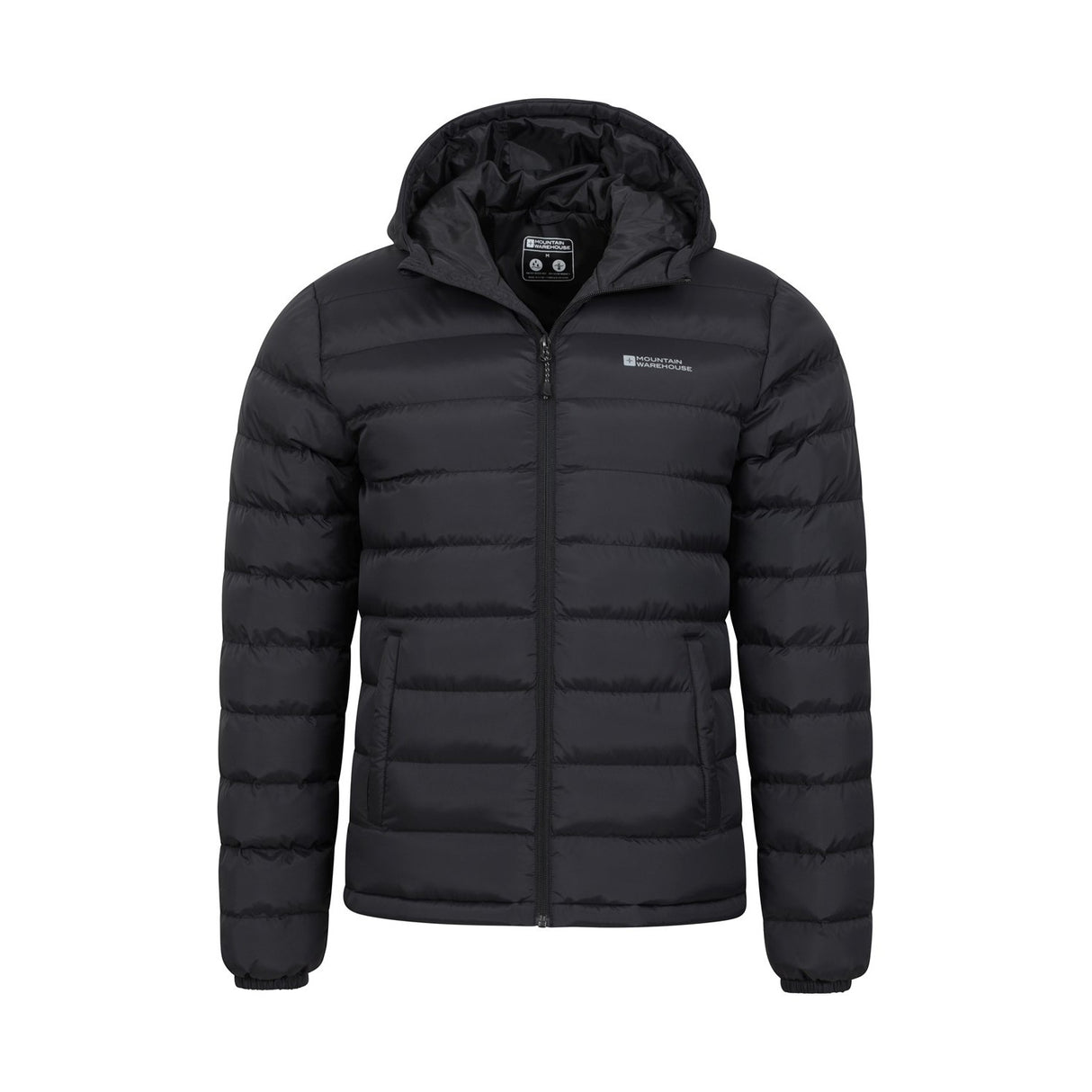 Mountain Warehouse Mens Seasons II Padded Jacket Black