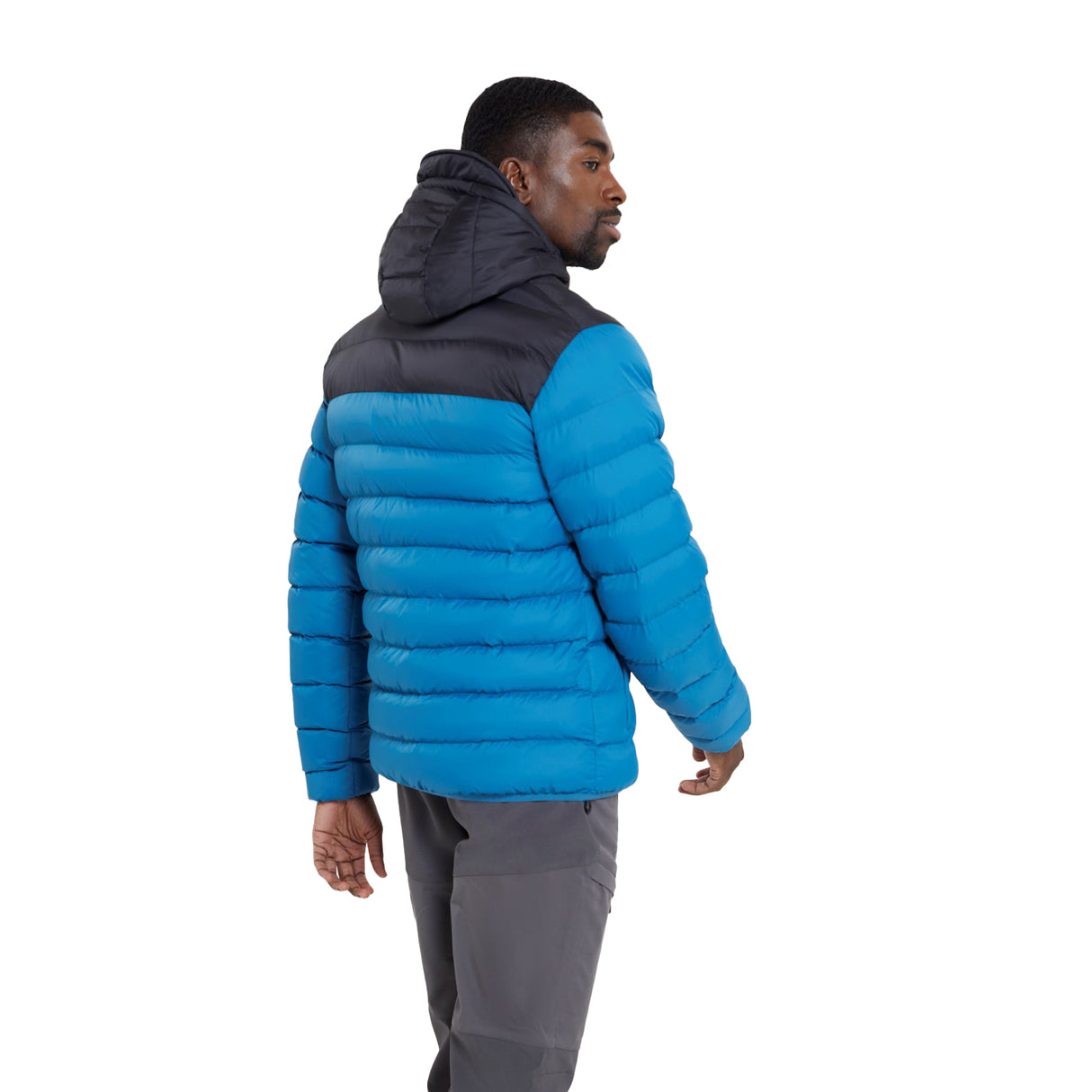 Mountain Warehouse Mens Link Padded Jacket Dark Grey