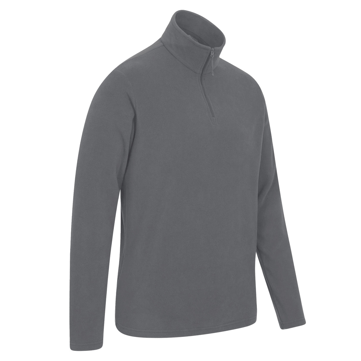 Mountain Warehouse Mens Camber II Half Zip Fleece Top Grey
