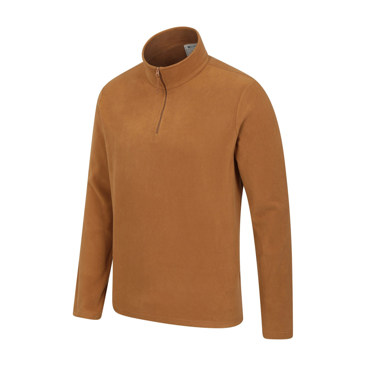 Mountain Warehouse Mens Camber II Half Zip Fleece Top Mustard
