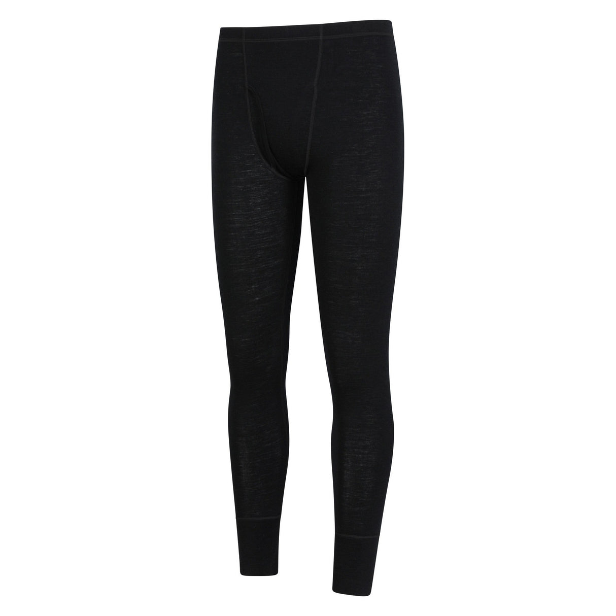 Mountain Warehouse Mens Merino II Thermal Bottoms Black