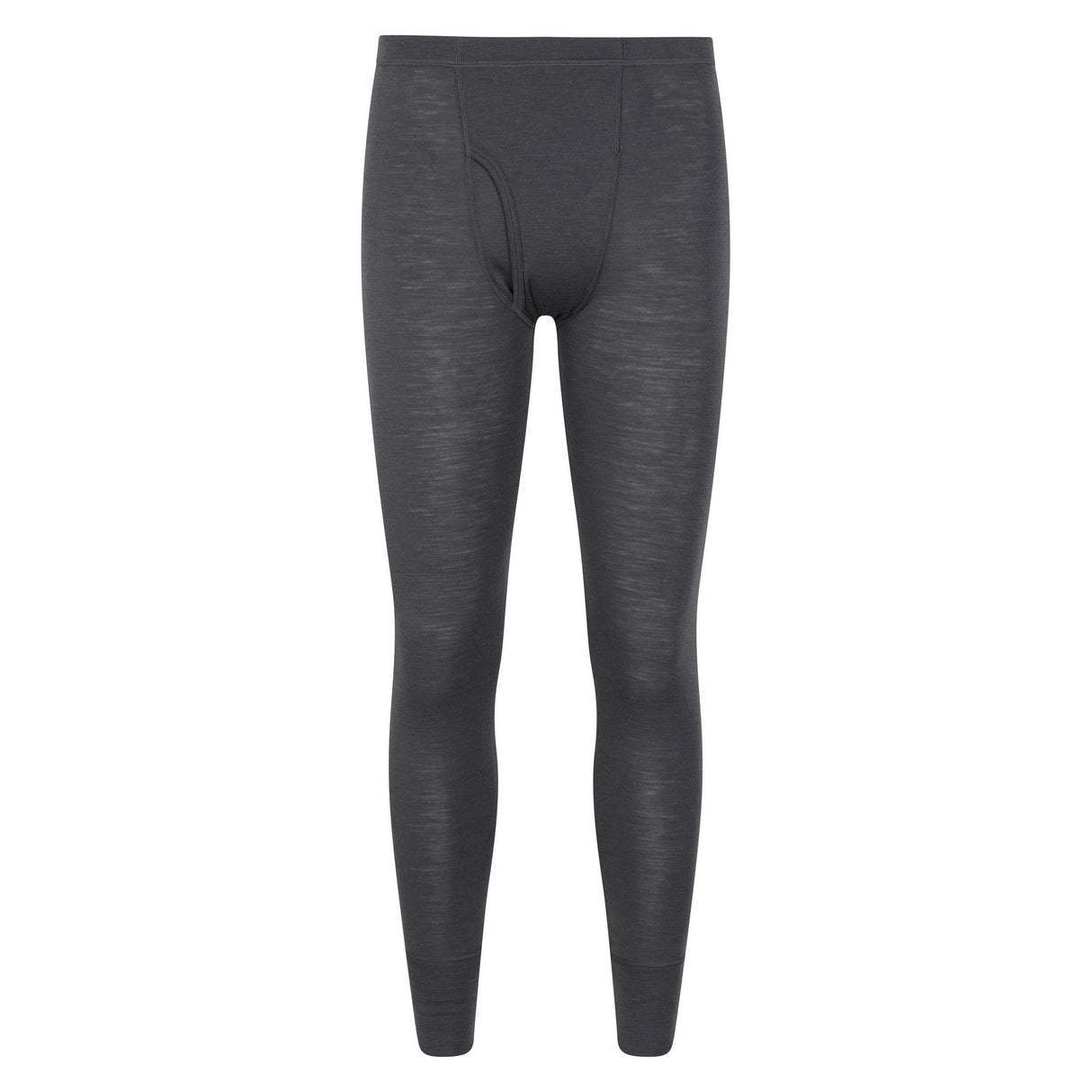 Mountain Warehouse Mens Merino II Thermal Bottoms Dark Grey