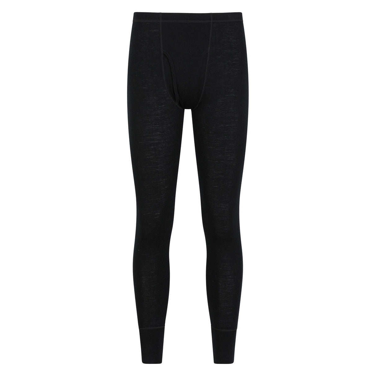 Mountain Warehouse Mens Merino II Thermal Bottoms Black