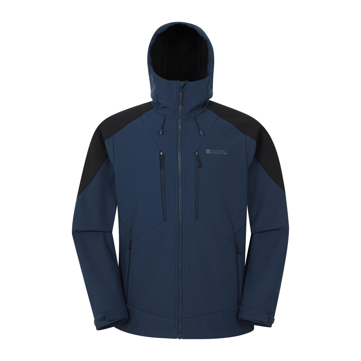Mountain Warehouse Mens Radius Recycled Soft Shell Jacket Cobalt