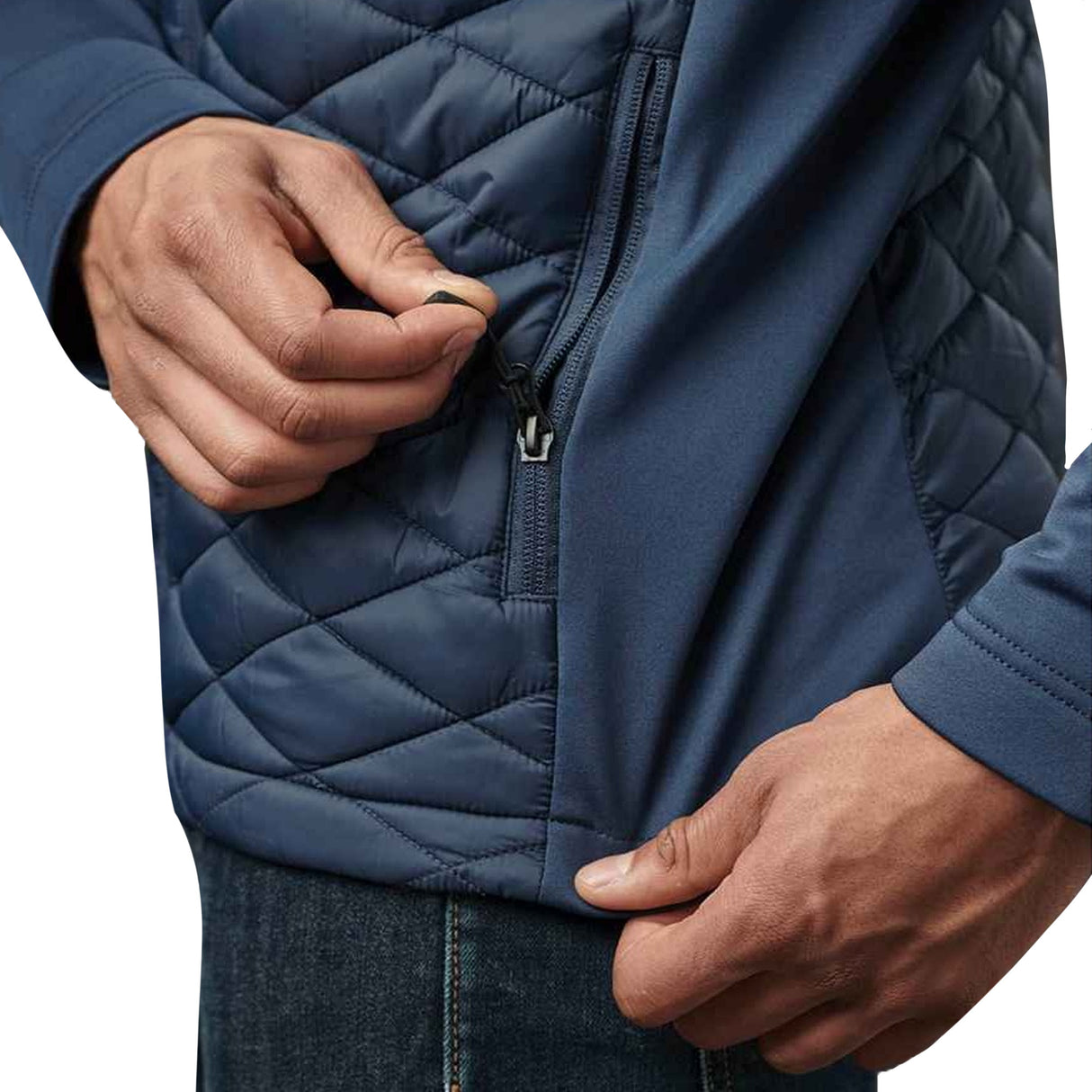 Stormtech Mens Boulder Thermal Padded Jacket Indigo Blue