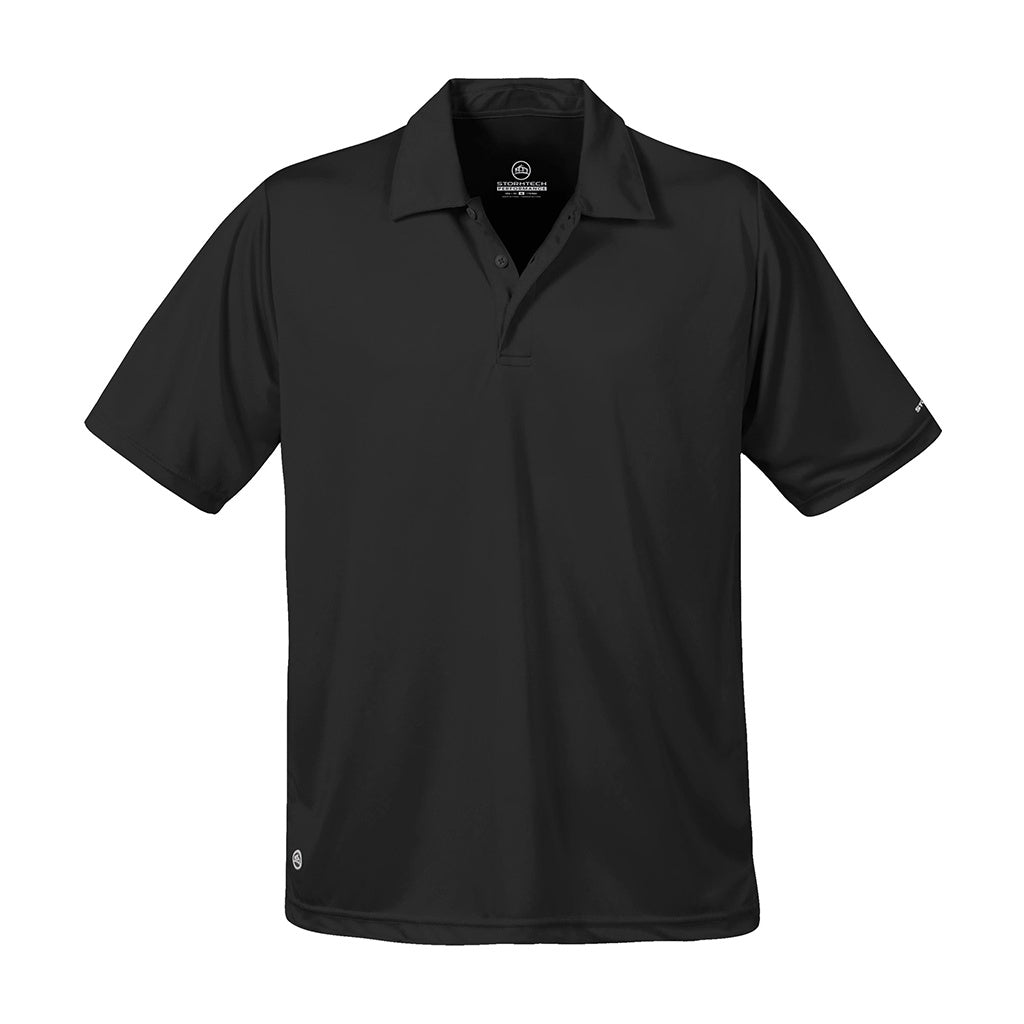 Stormtech Mens Apollo Polo Shirt Black