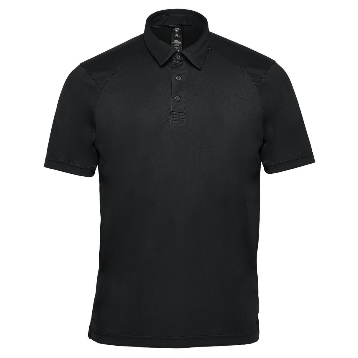 Stormtech Mens Treeline Performance Polo Shirt Black