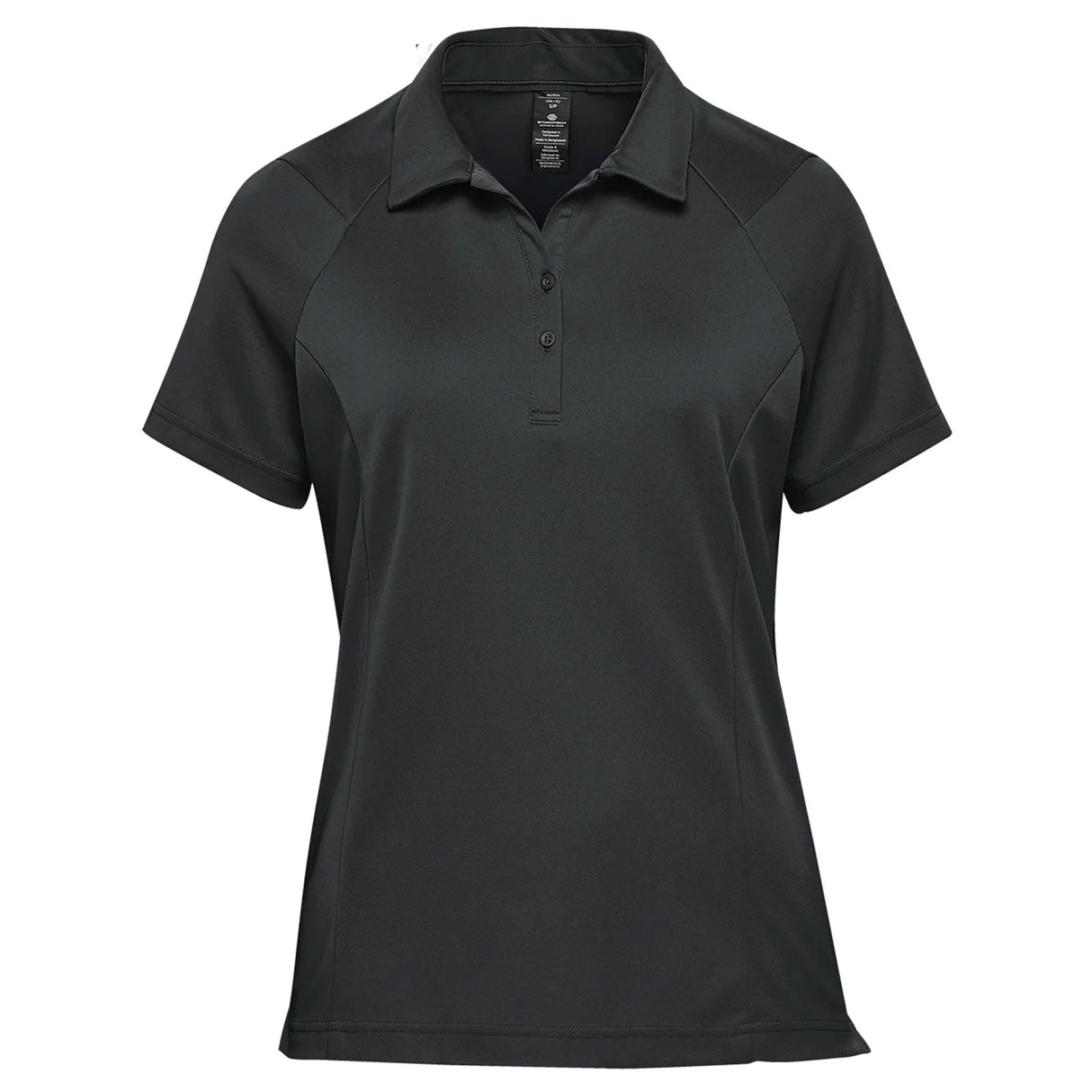 Stormtech Womens Milano Sports Polo Shirt Black