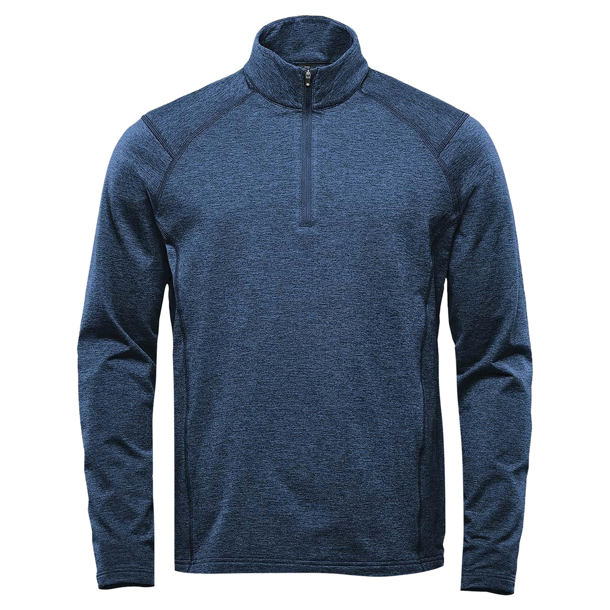 Stormtech Mens Treeline Heather Fleece Top Heather Navy