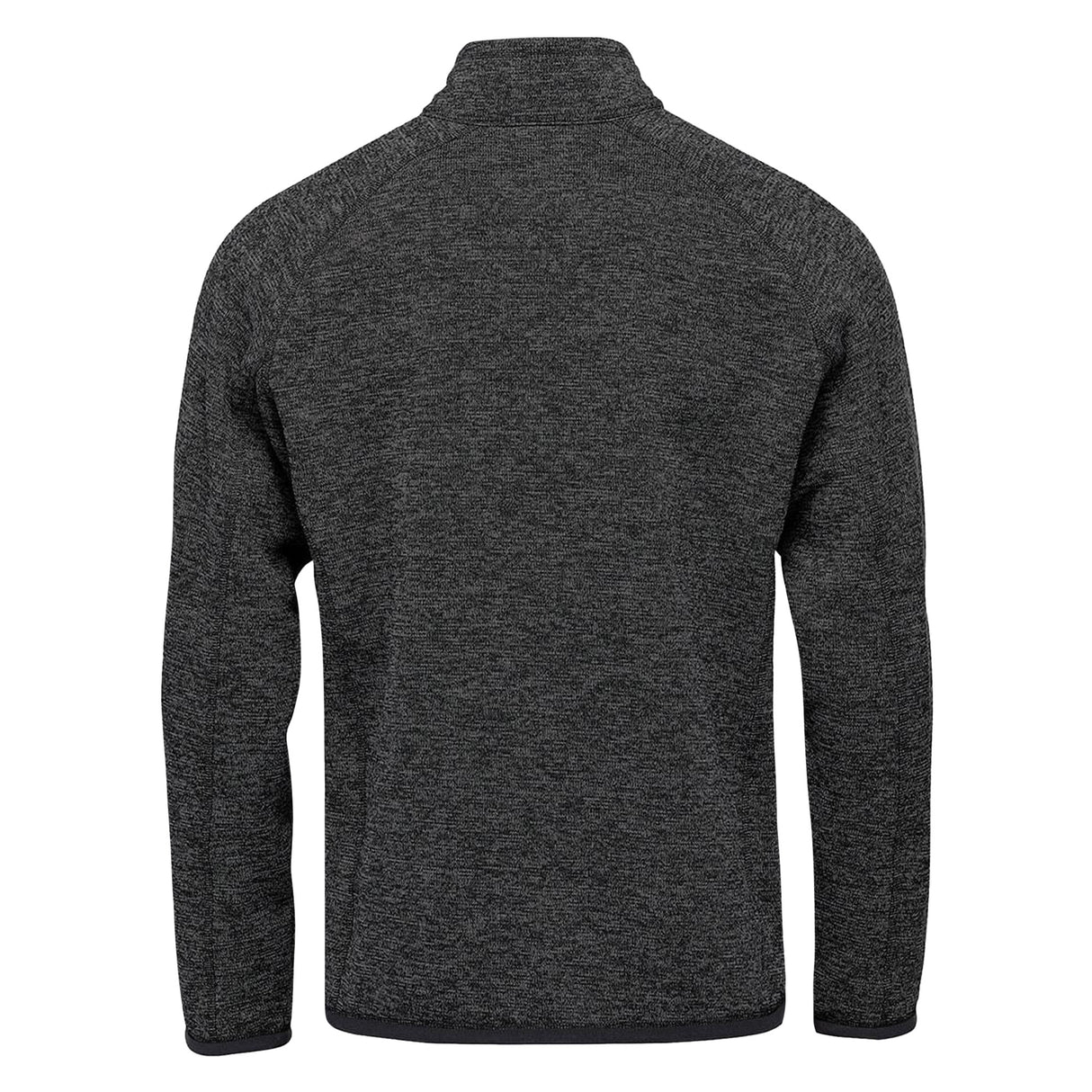 Stormtech Mens Avalante Heather Quarter Zip Fleece Top Black
