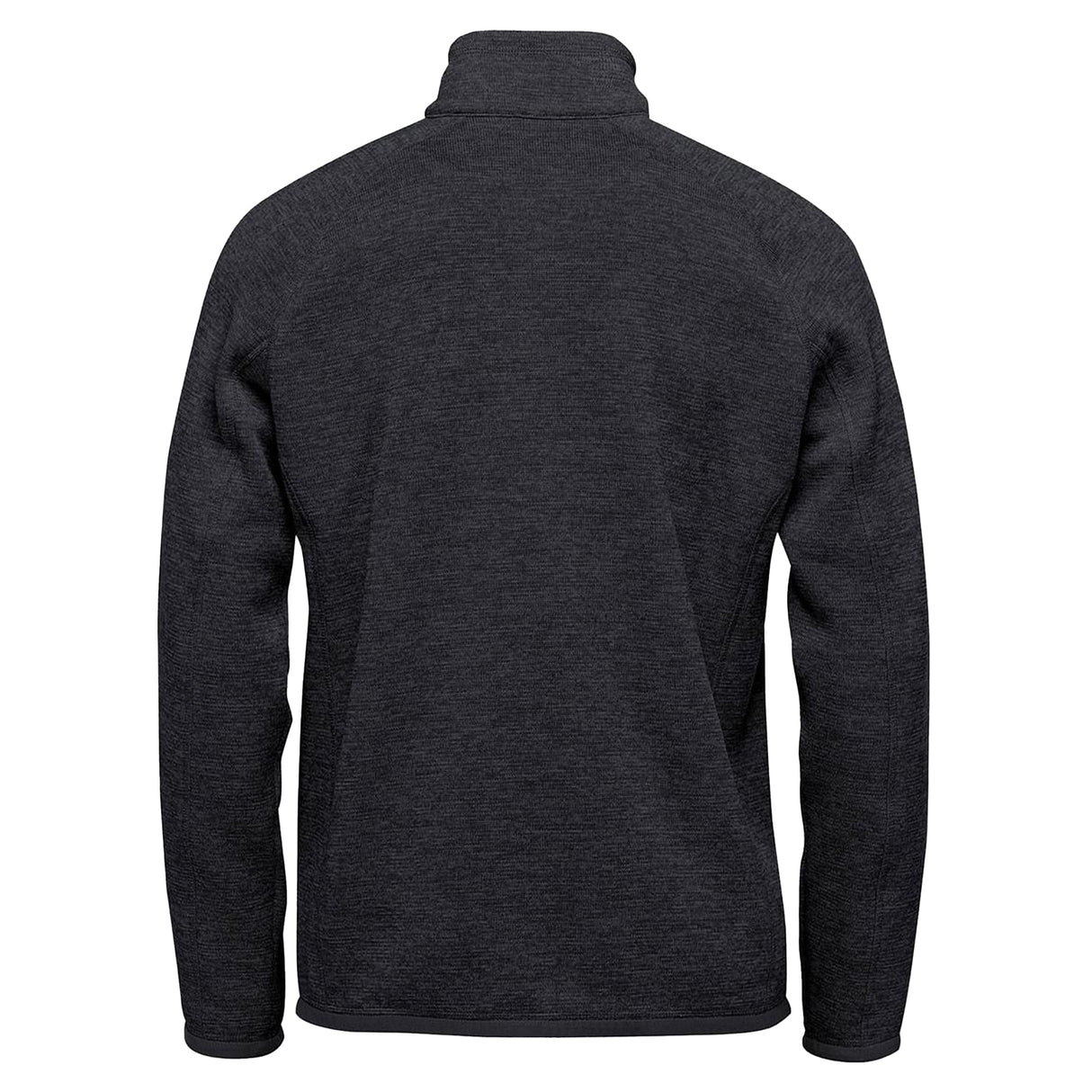 Stormtech Mens Avalante Heather Full Zip Fleece Jacket Black