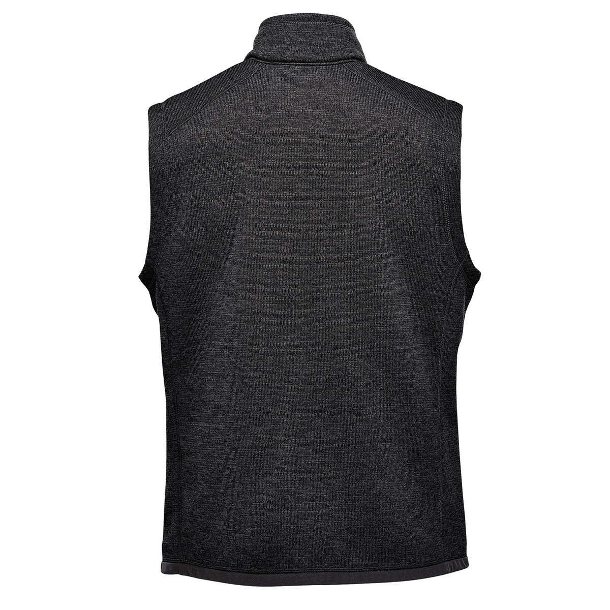 Stormtech Mens Avalante Knitted Heather Full Zip Gilet Black