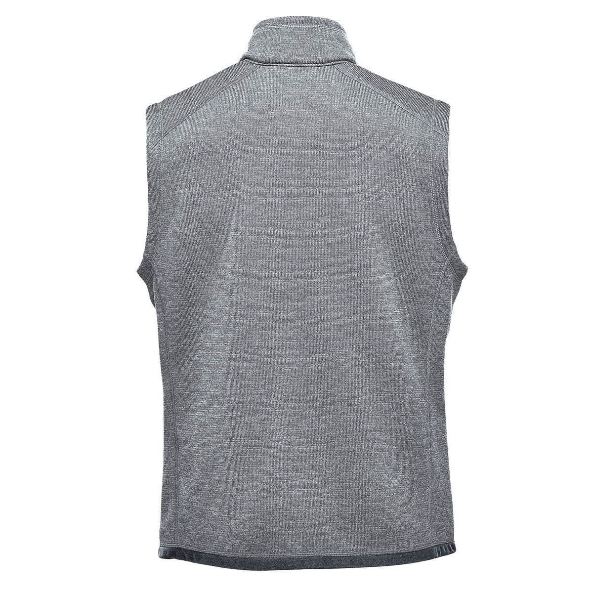 Stormtech Mens Avalante Knitted Heather Full Zip Gilet Granite