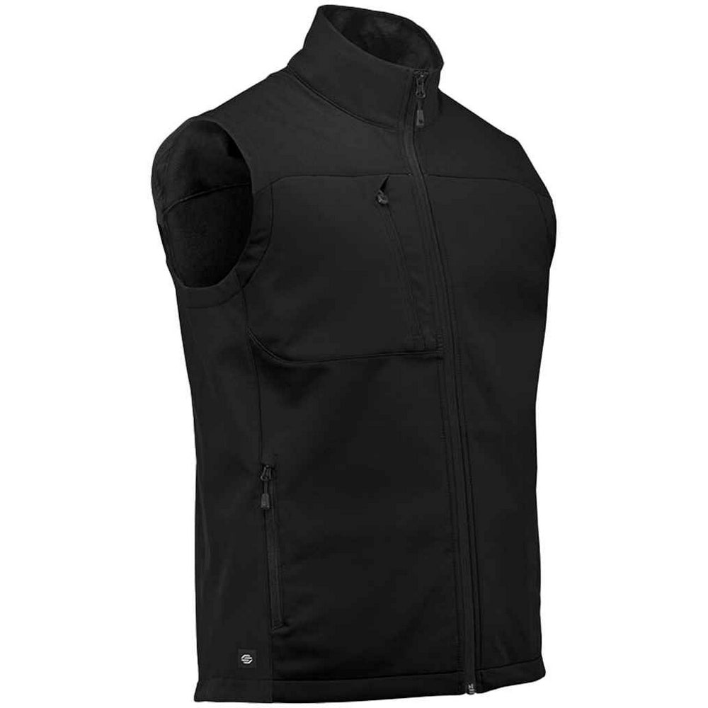 Stormtech Mens Cascades Softshell Body Warmer Black