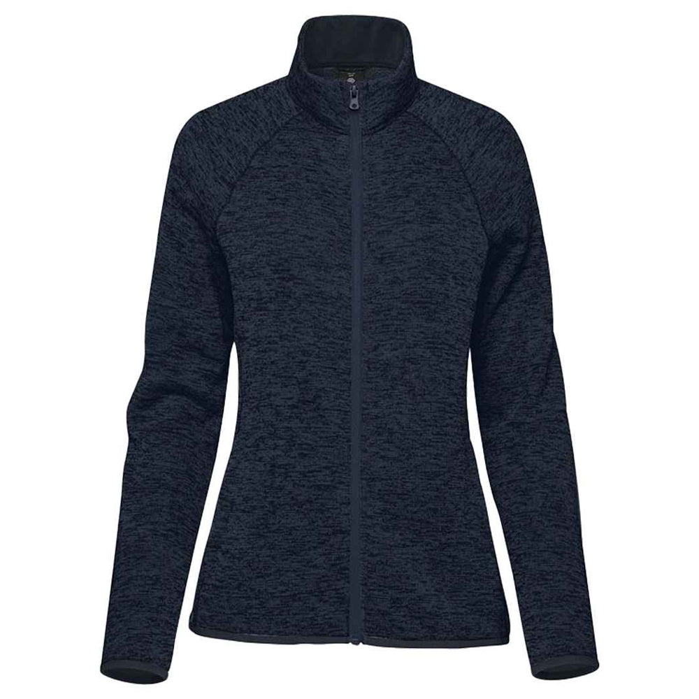 Stormtech Womens Yosemite Full Zip Fleece Jacket Navy Heather