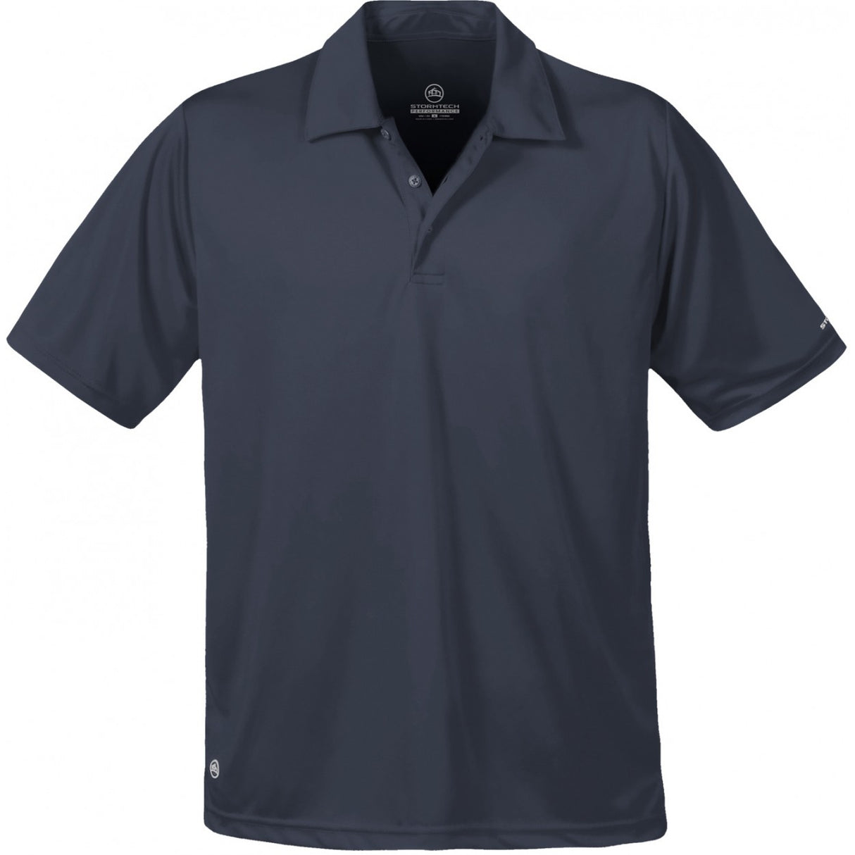 Stormtech Mens Short Sleeve Sports Performance Polo Shirt Navy