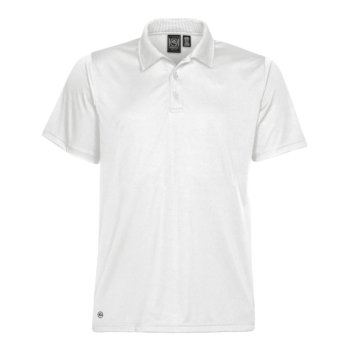 Stormtech Mens Eclipse H2X Dri Piqu Polo White