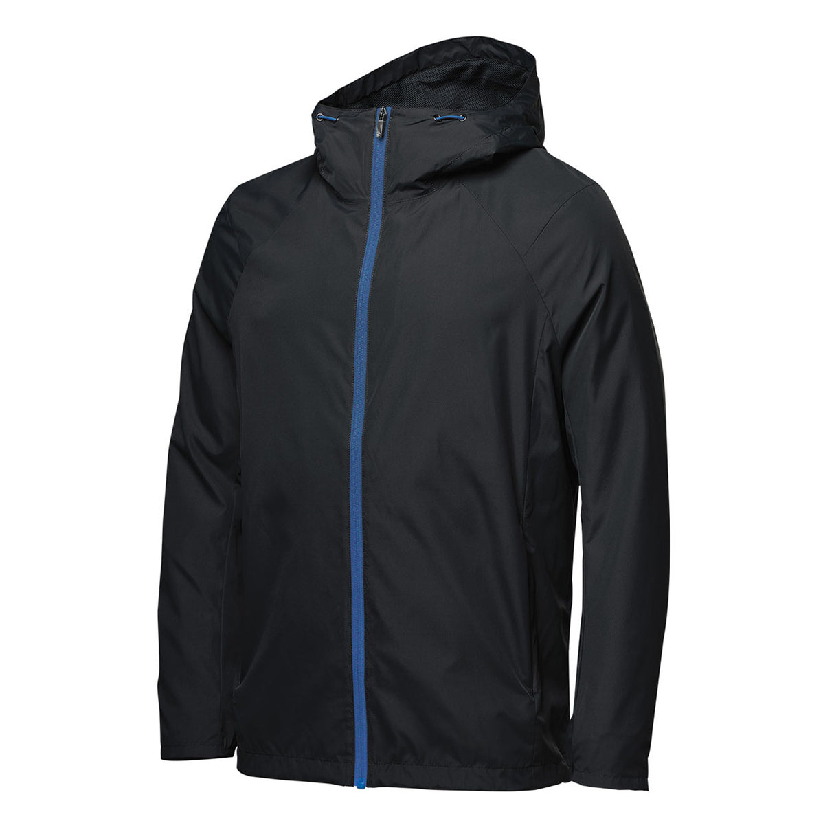 Stormtech Mens Pacifica Lightweight Jacket Black/Azure
