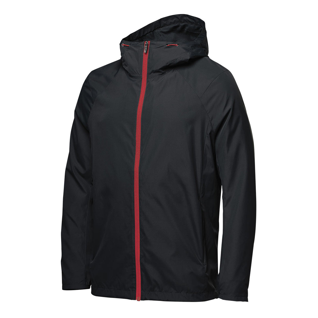 Stormtech Mens Pacifica Lightweight Jacket Black/Red