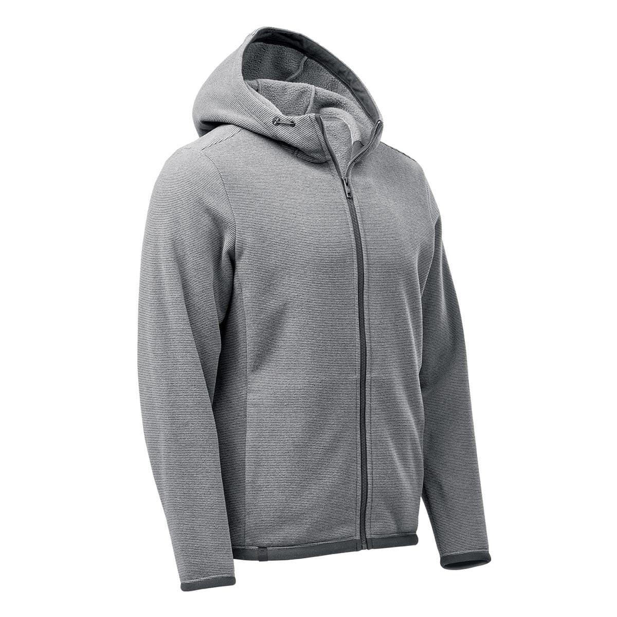 Stormtech Mens Medusa Fleece Full Zip Hoodie Zinc