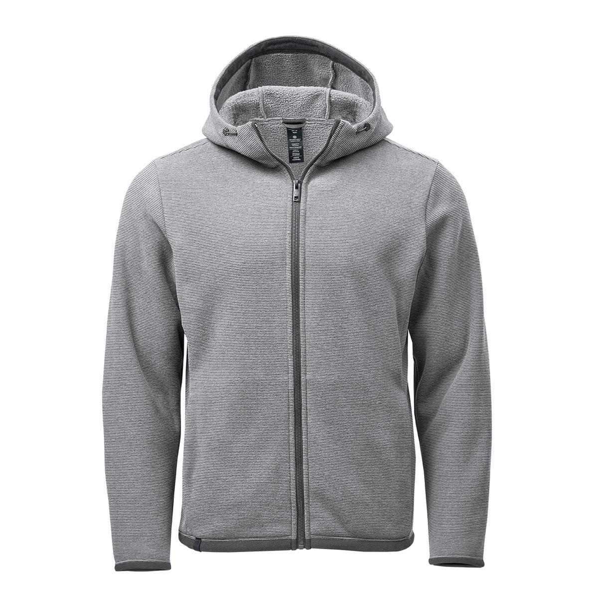 Stormtech Mens Medusa Fleece Full Zip Hoodie Zinc