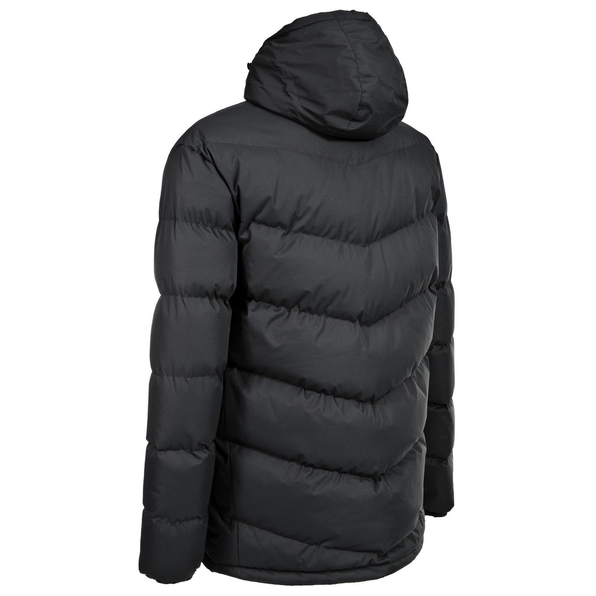 Trespass Mens Blustery Padded Jacket Black