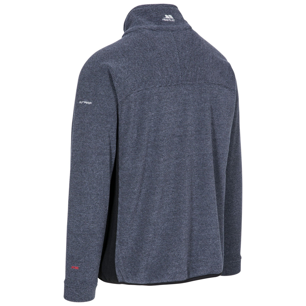 Trespass Mens Jynx Full Zip Fleece Jacket Navy Stripe