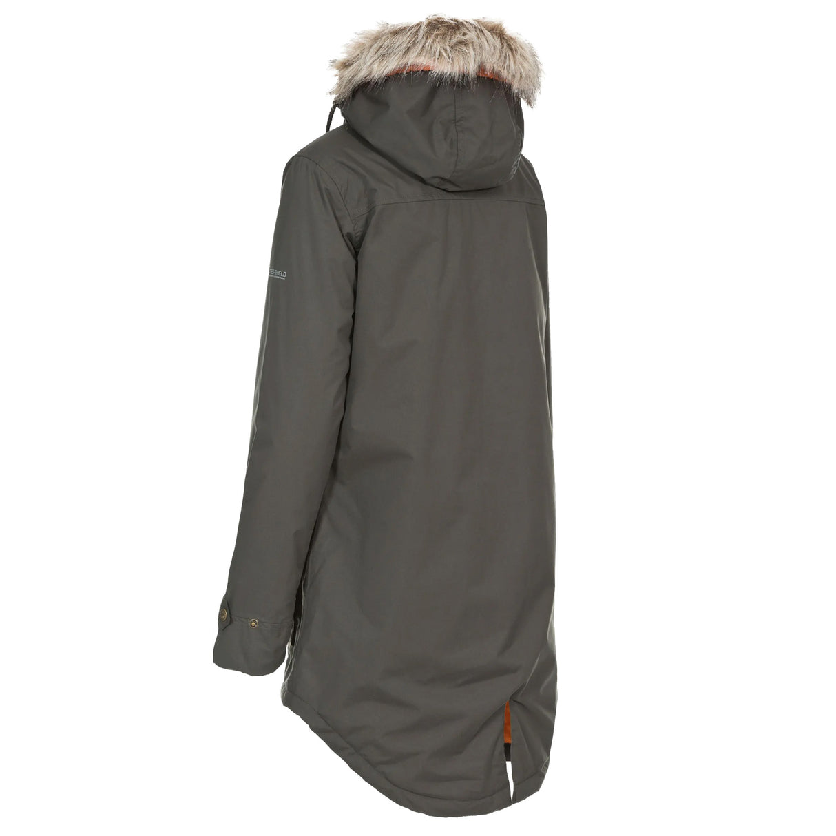 Trespass Womens Clea Waterproof Parka Dark Khaki