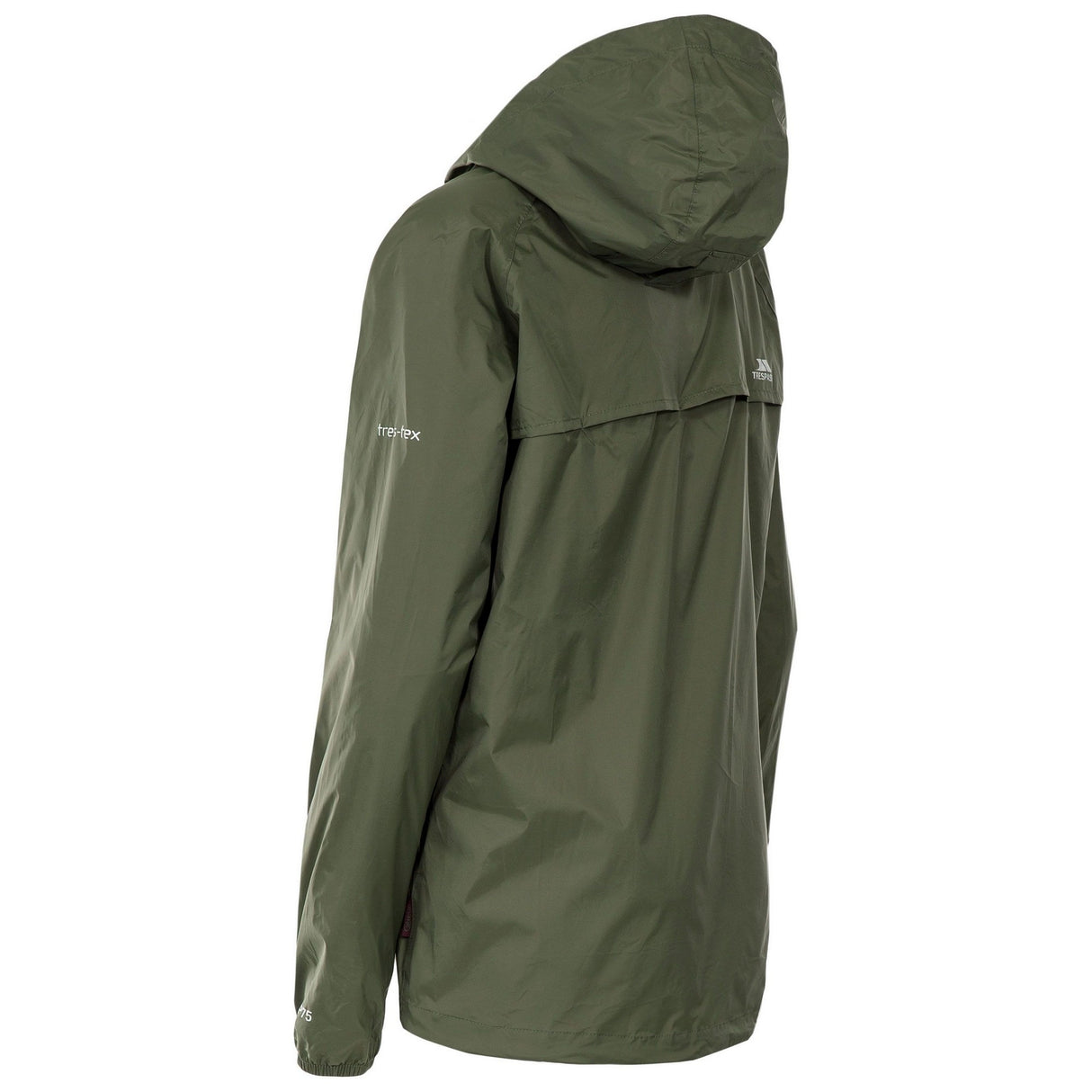 Trespass Womens Qikpac Packaway Waterproof Jacket Moss