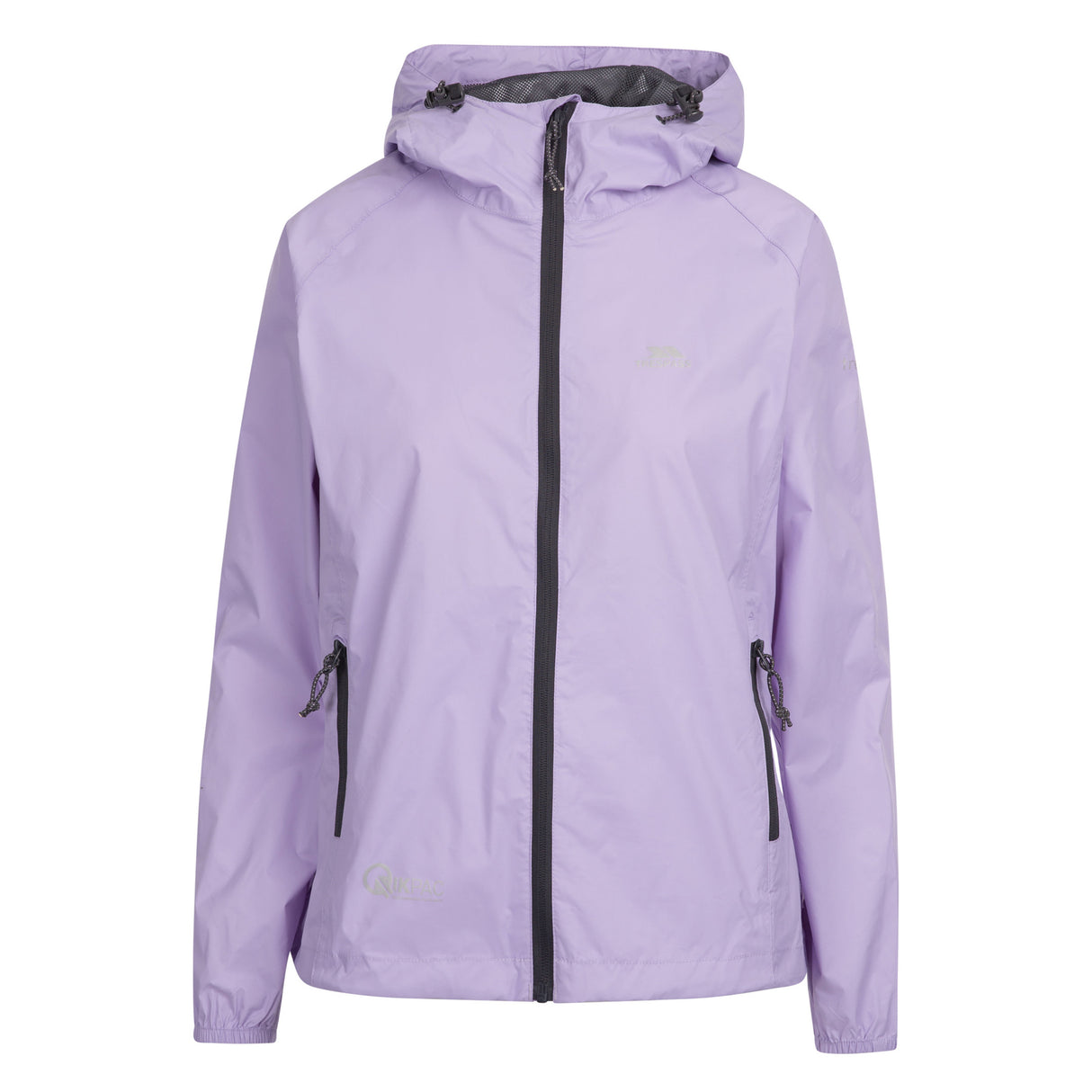 Trespass Womens Qikpac Packaway Waterproof Jacket Gelsomino