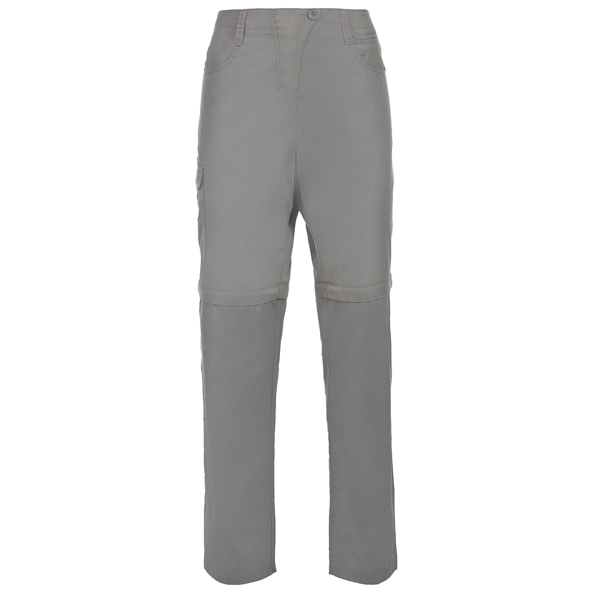 Trespass Womens Rambler Convertible Hiking Trousers Storm Grey