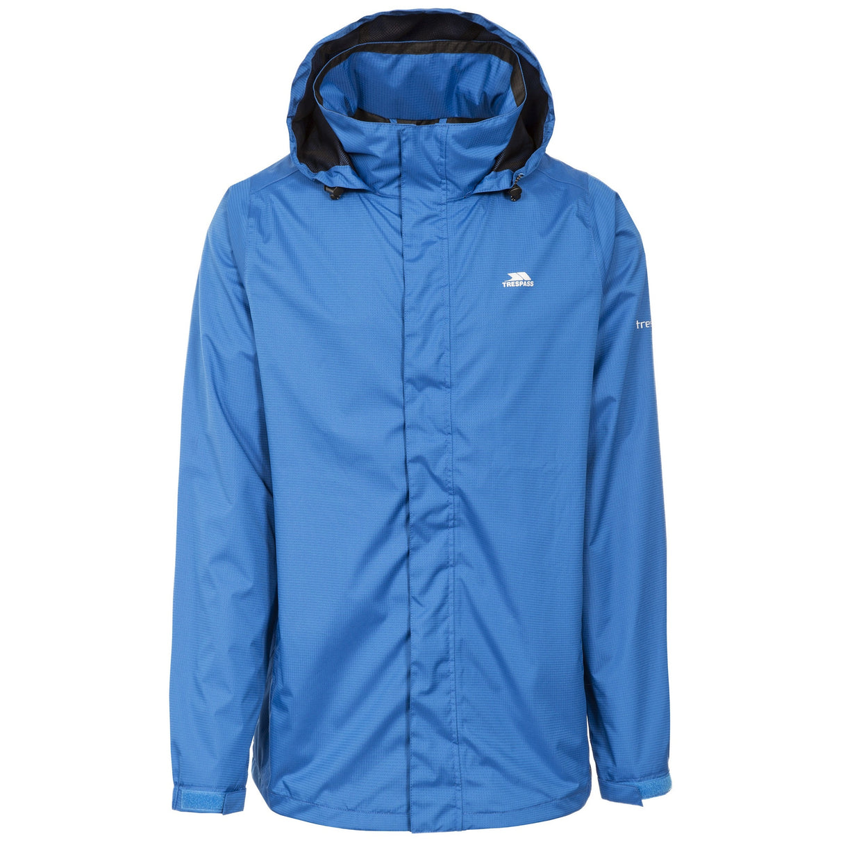 Trespass Mens Fraser II Waterproof Jacket Blue