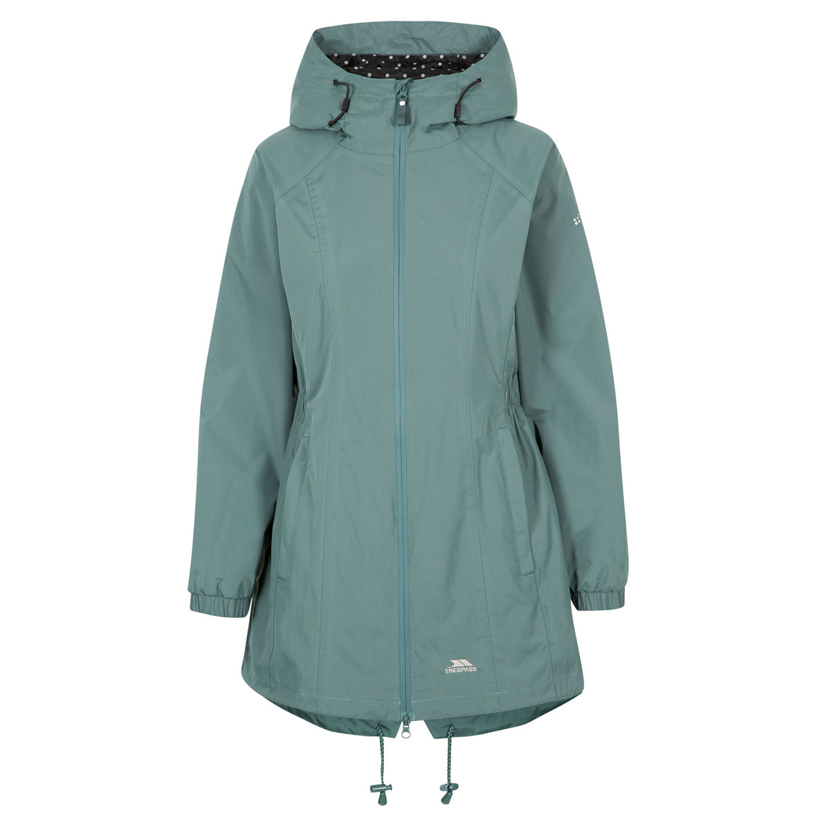 Trespass Womens Waterproof Shell Jacket Spruce Green