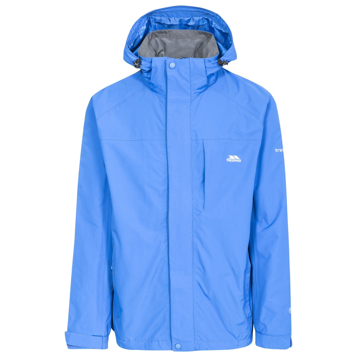 Trespass Mens Edwards II Waterproof Jacket Blue