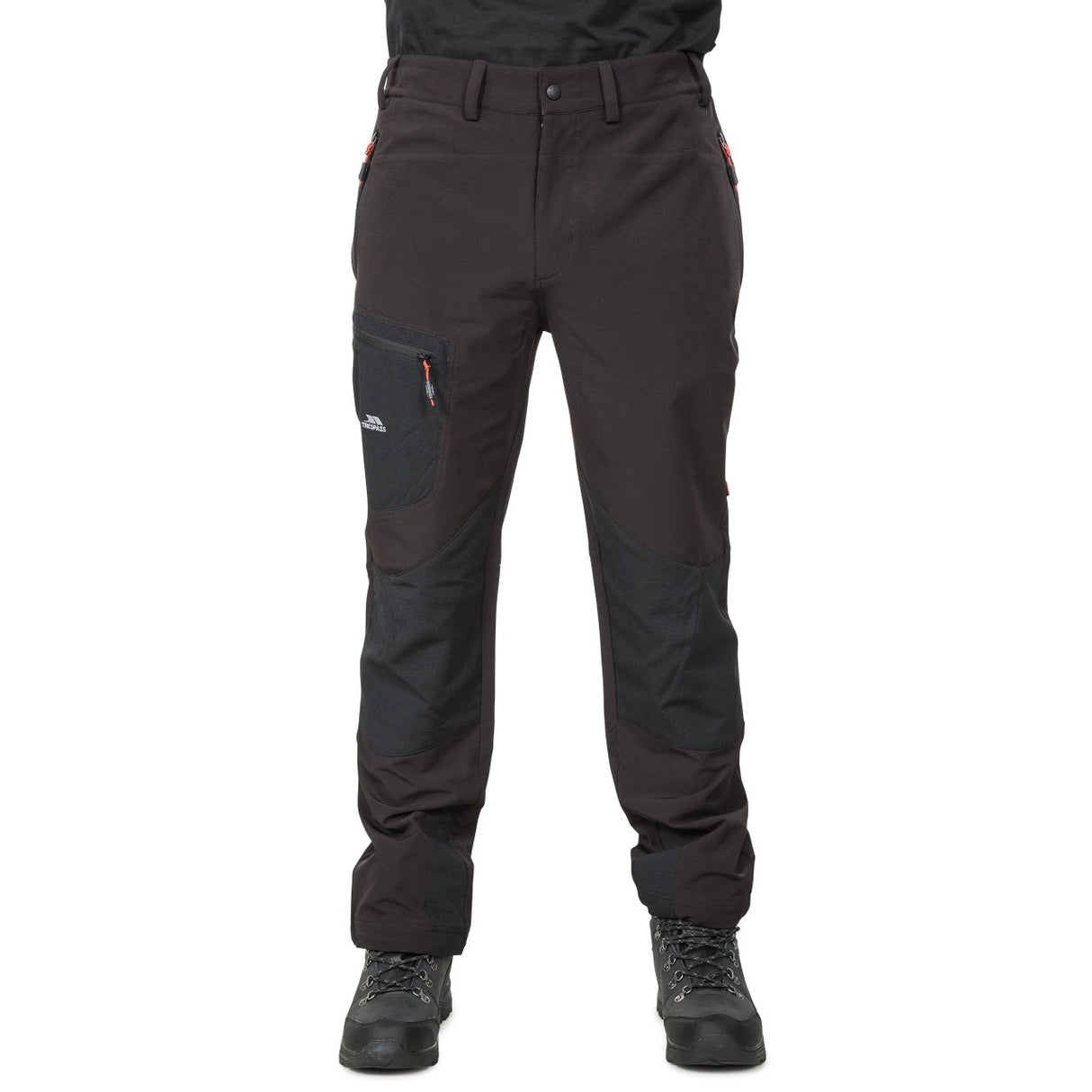 Trespass Mens Passcode Hiking Trousers Black