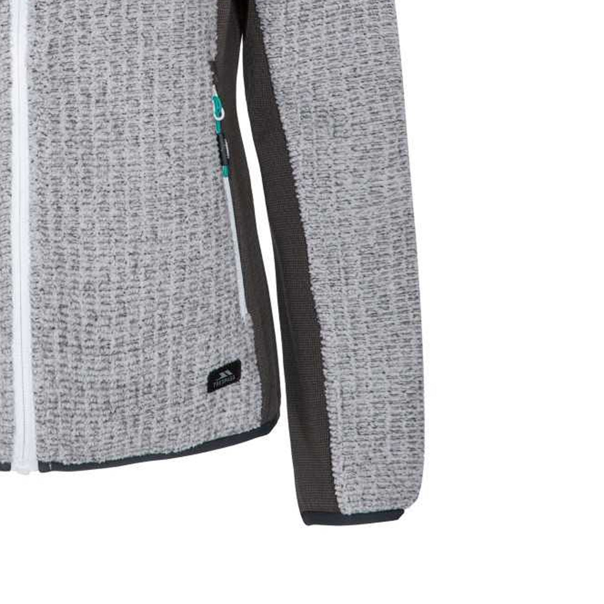 Trespass Womens Liggins Fleece Jacket Grey Marl