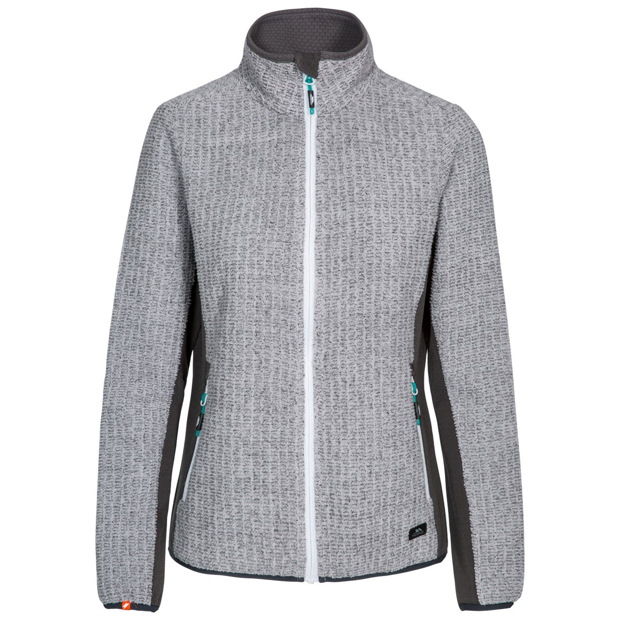 Trespass Womens Liggins Fleece Jacket Grey Marl