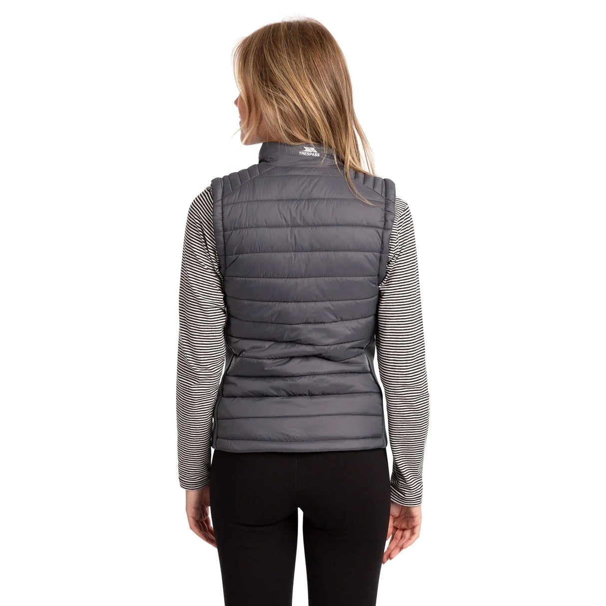 Trespass Womens Elanora Padded Gilet Carbon