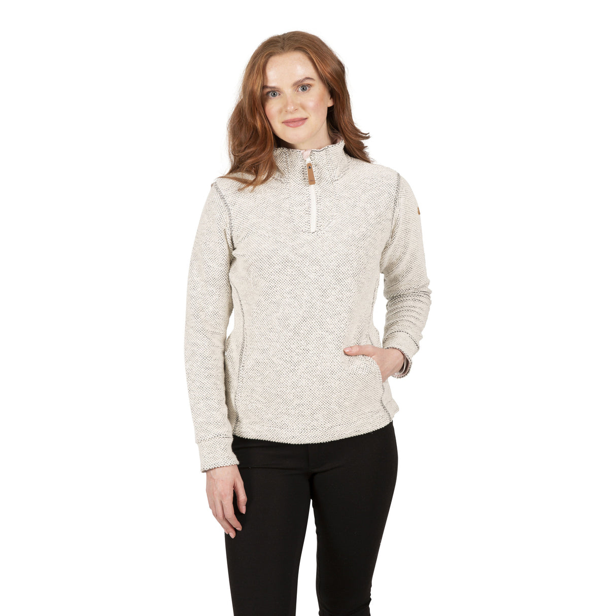 Trespass Womens Ronette Fleece Off White