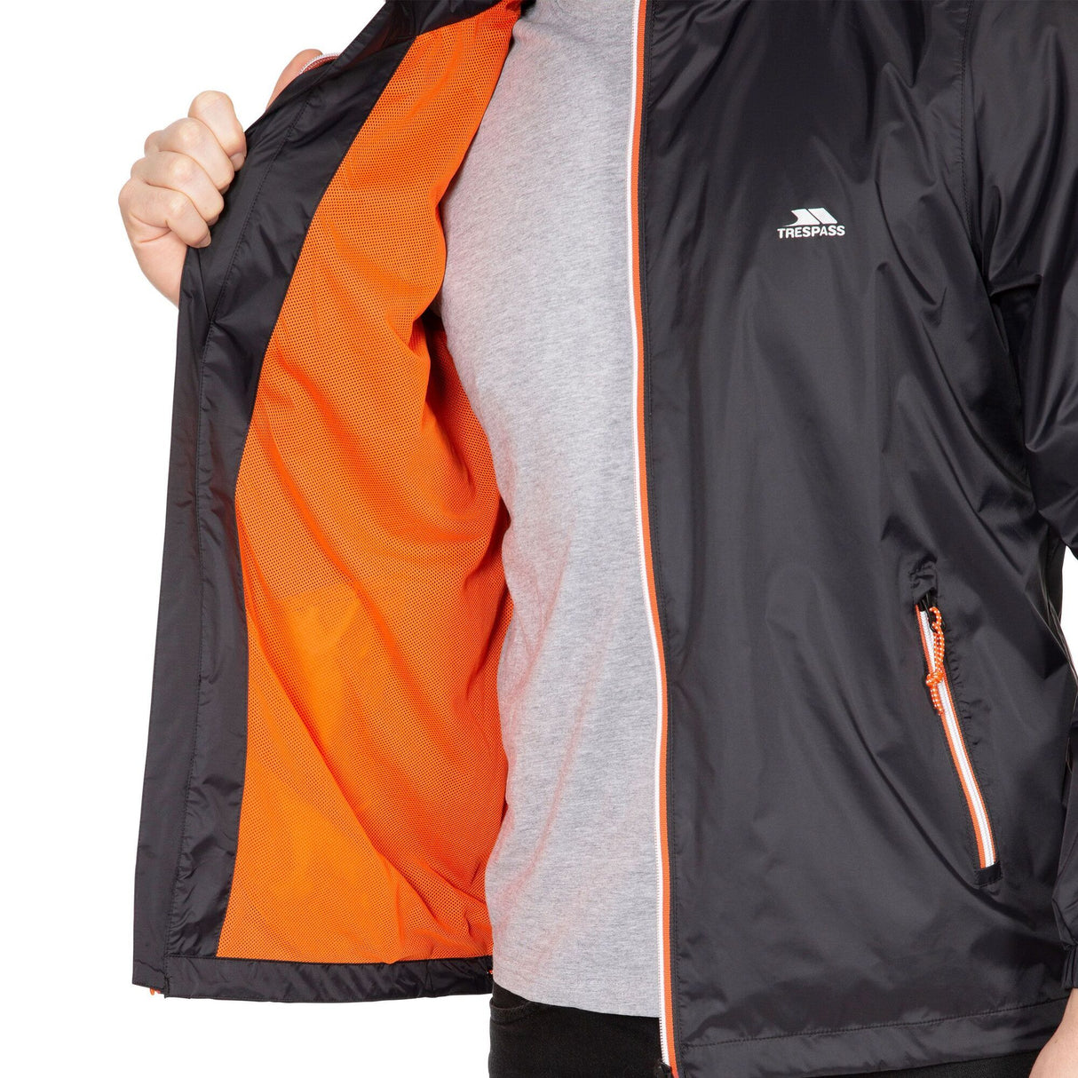 Trespass Mens Briar Waterproof Jacket Black