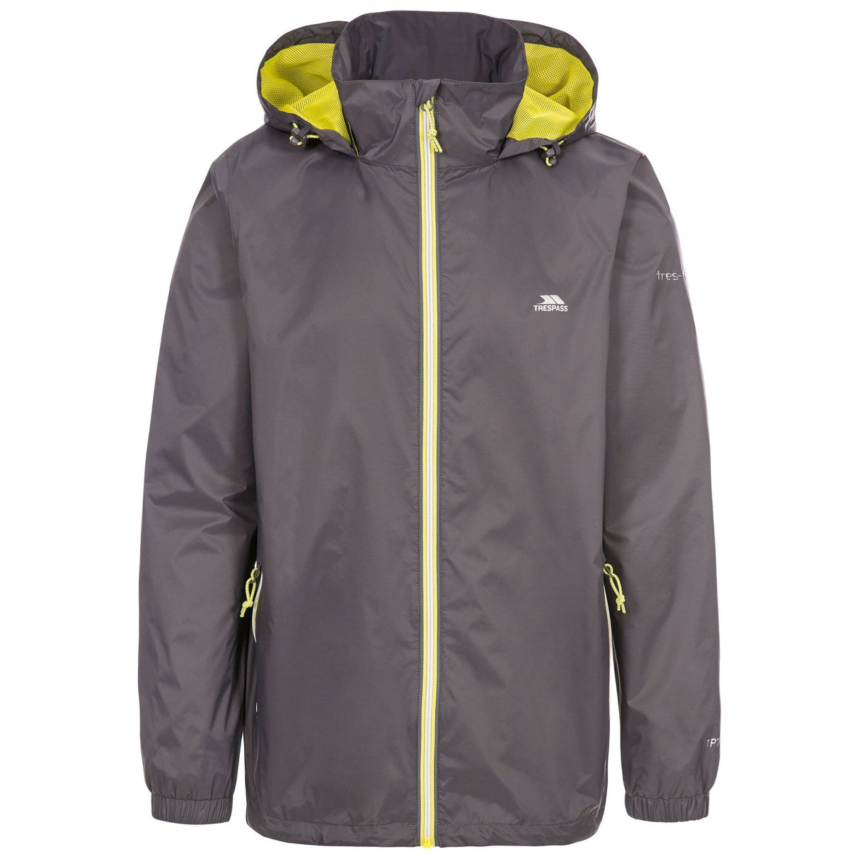 Trespass Mens Briar Waterproof Jacket Carbon