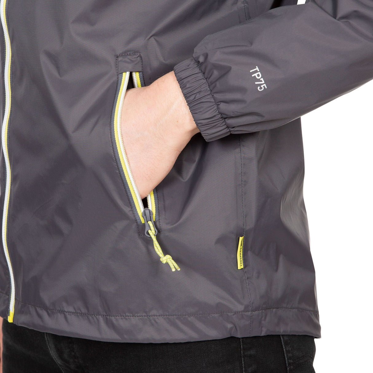 Trespass Mens Briar Waterproof Jacket Carbon