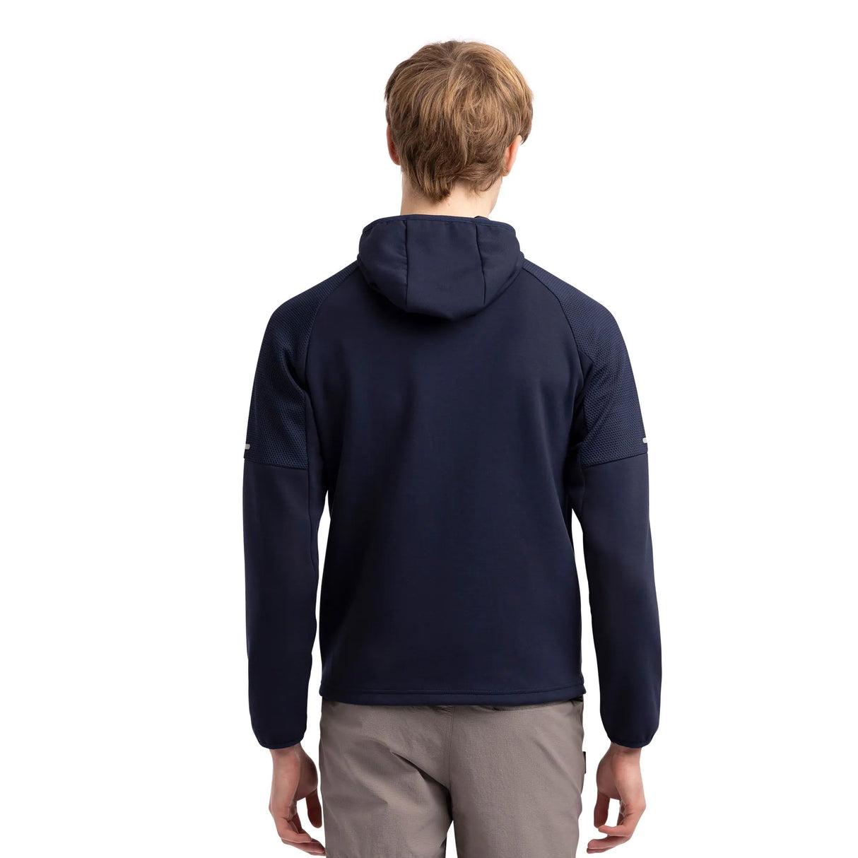 Trespass Mens Bani Active Full Zip Hoodie Navy